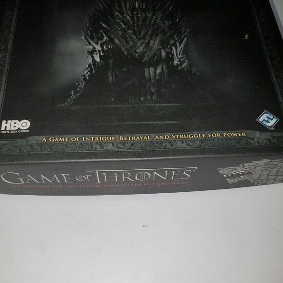 A Game of Thrones Card Game Complete HBO Intrigue Betrayal Power - Picture 2 of 14